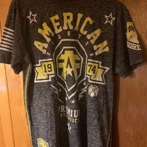 American fighter shirt